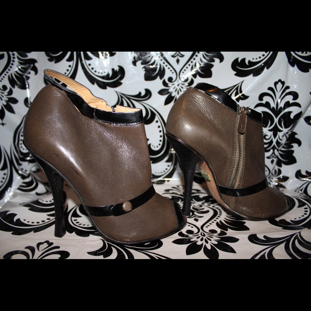 L.A.M.B Ankle Booties